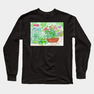 Little Spring Garden Long Sleeve T-Shirt